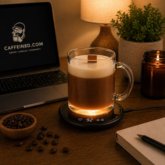 Vanilla Latte - Coffee Mug Candle