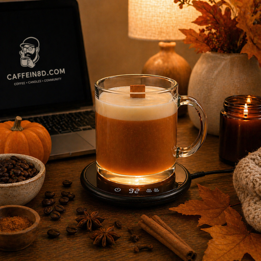 Pumpkin Spice Latte - Coffee Mug Candle